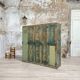 5-door cloakroom in patinated wood