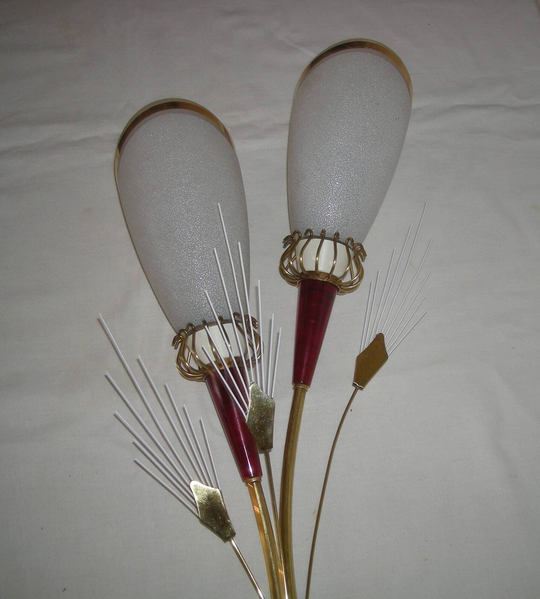 Double wheat ear applique from Lunel from the 1950s.