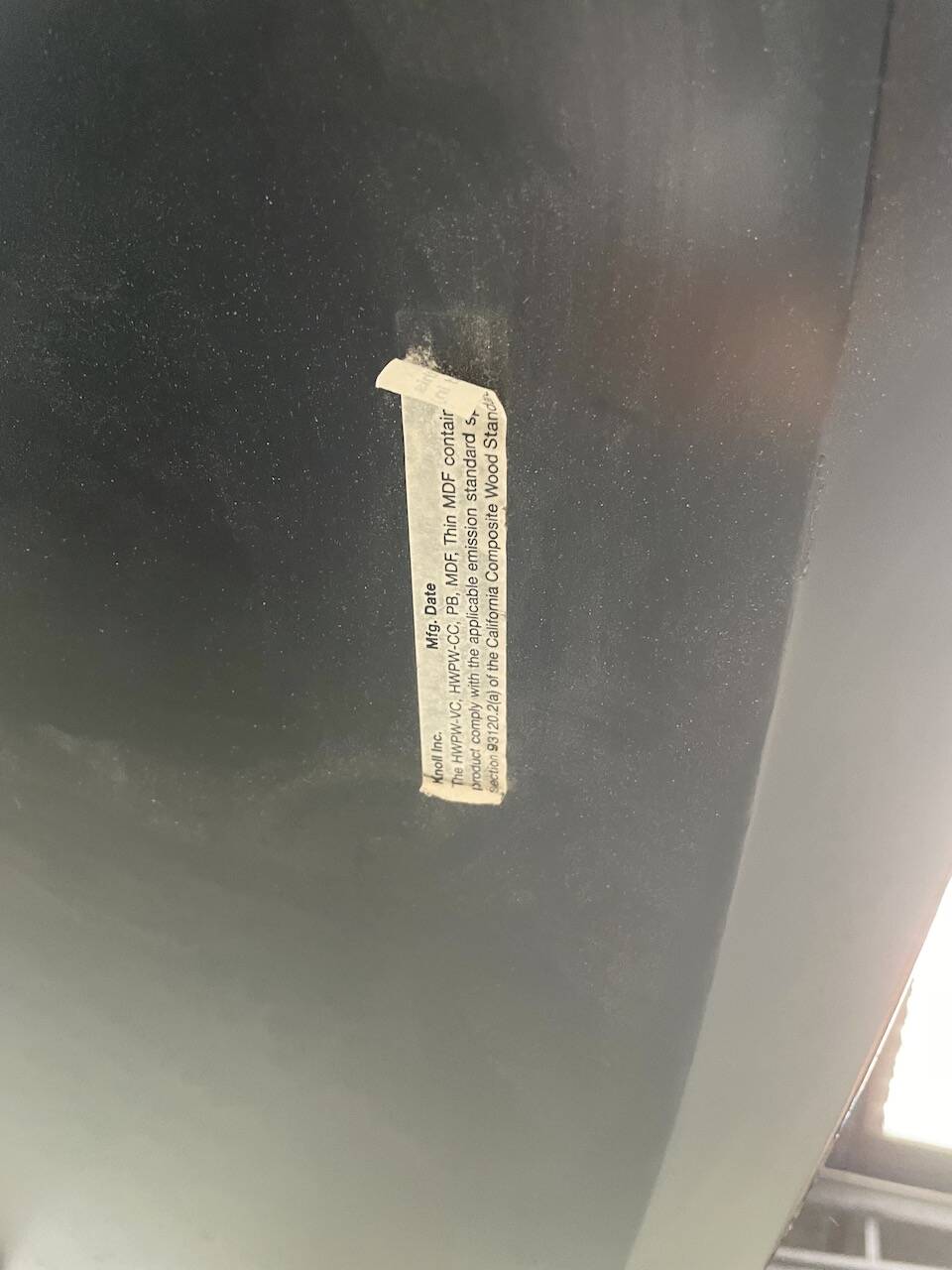 Knoll 244 cm conference or dining table