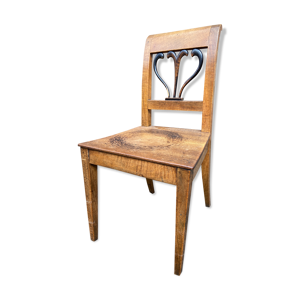 Chaise paysanne alsacienne vintage