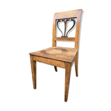 Vintage Alsatian peasant chair from the Directory period