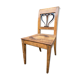 Chaise paysanne alsacienne vintage d'époque directoire