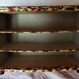 Vintage mini-chest of drawers, made of fabric to store your jewelry