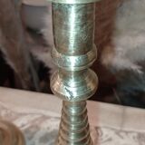 Old bronze candlesticks