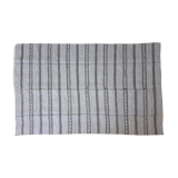 Tapis géométrique vintage tissé à la main fond gris234 X 151cm