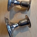 Pair of silver candlesticks