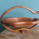 Foldable fruit basket basket, artisanal trivet