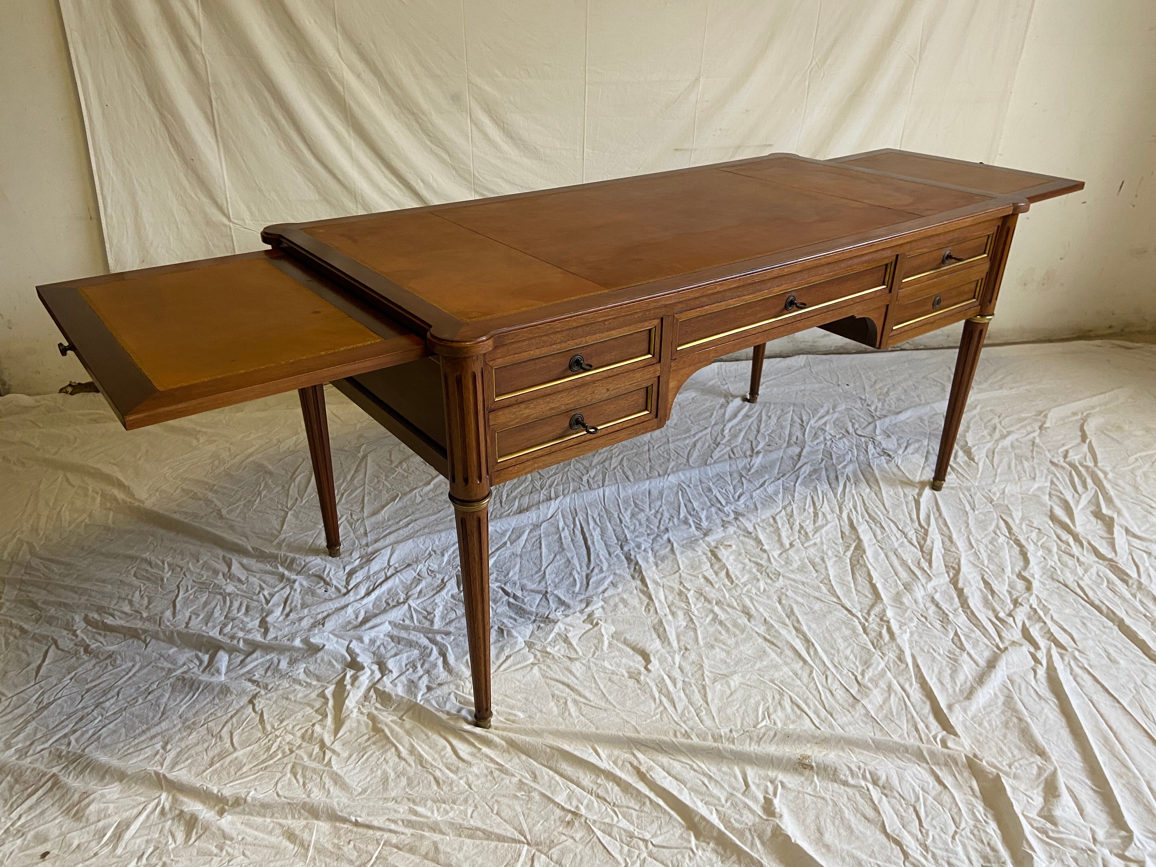 Louis XVI-style mahogany desk 1940