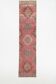 3x13 Red & Pink Vintage Runner Rug, 91x399Cm