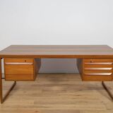 Bureau Modèle 70 en Teck par Kai Kristiansen pour Feldballes Møbelfabrik, 1960s