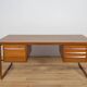 Teak Model 70 Desk by Kai Kristiansen for Feldballes Møbelfabrik, 1960s
