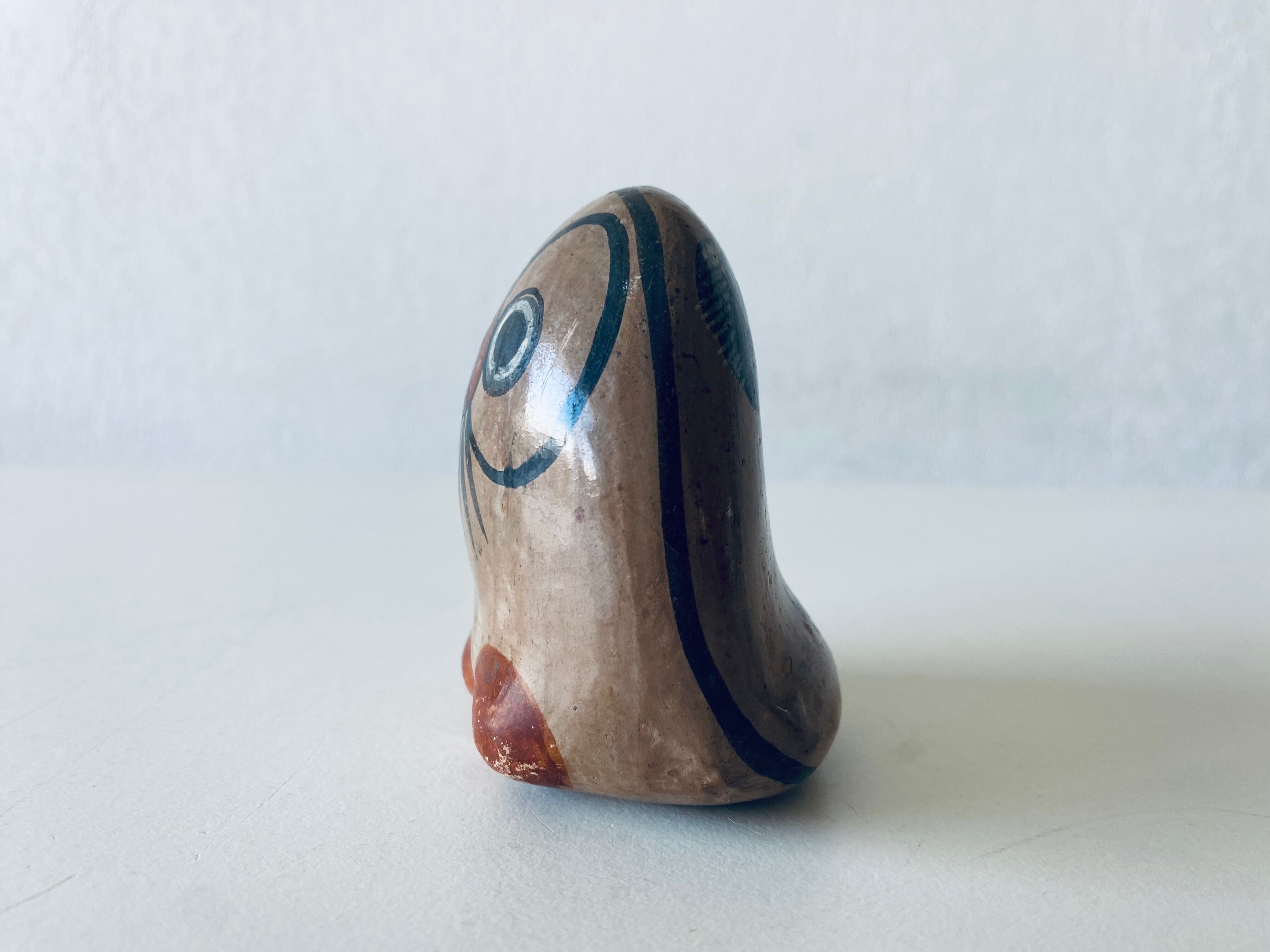 Owl Mexican folk art from Tonala