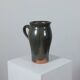 Vintage mid-century oxidised pottery vase