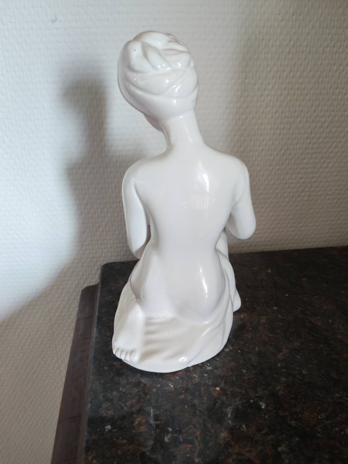 Ceramic female sculpture