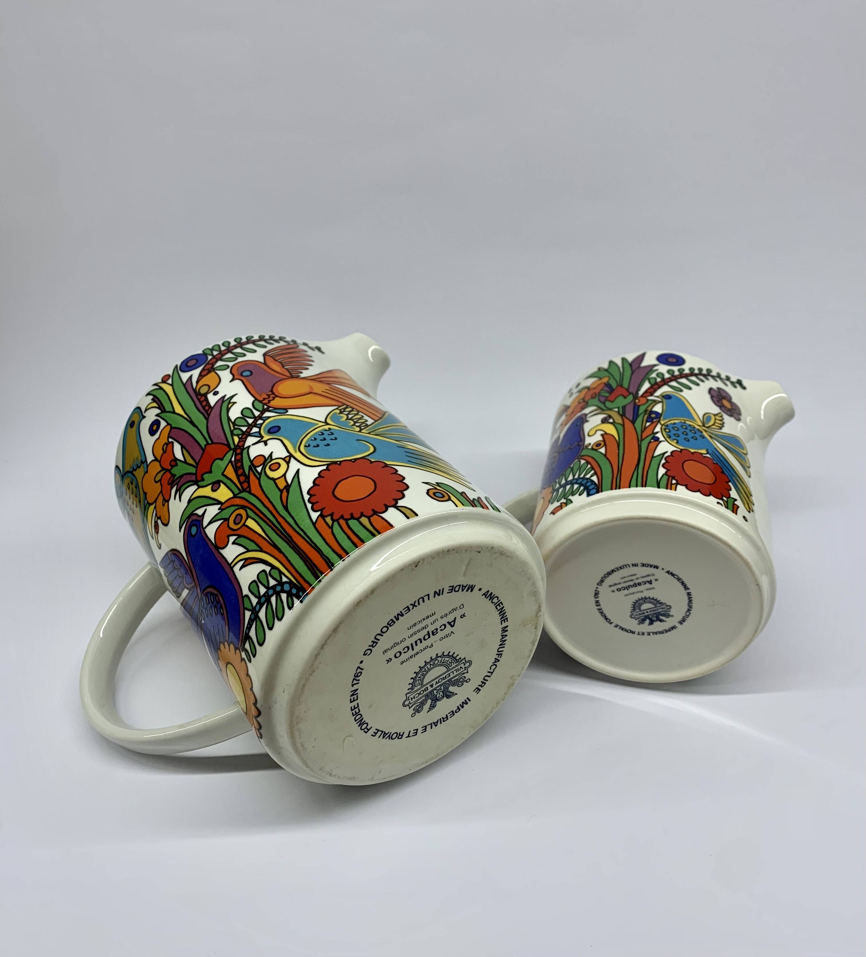 Ensemble de 2 pichets Villeroy & Boch Acapulco
