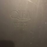 Fauteuil design cuir vintage 1980