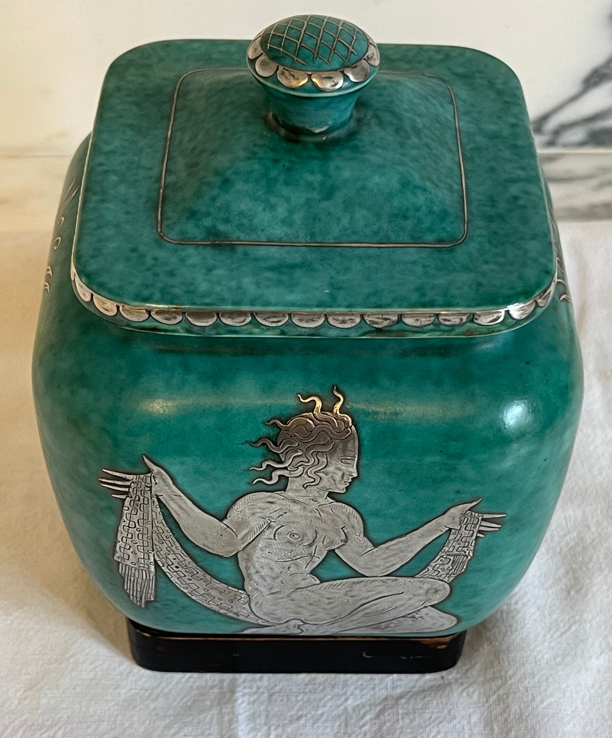 Gustavsberg argenta wilhelm kage pot