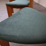 Set of four "Iris" chairs by Bob Van den Berghe for Tranekaer Furniture Denmark