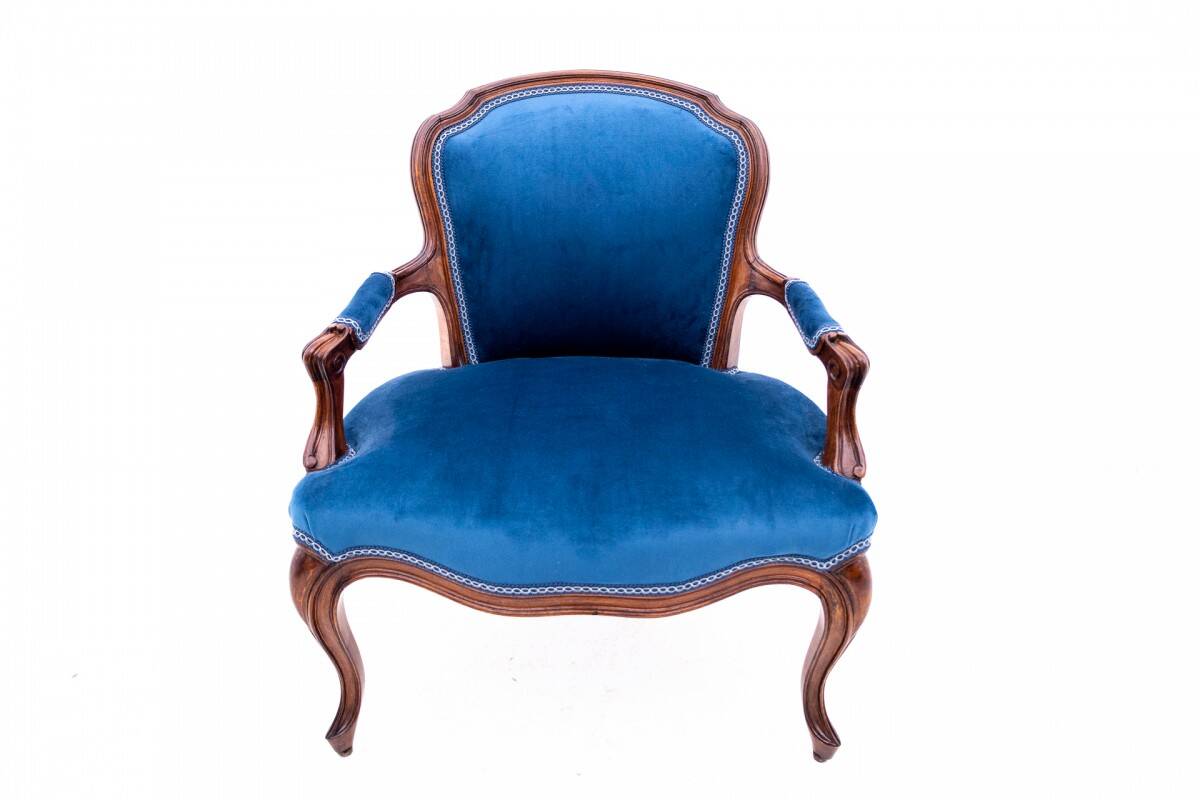 Louis XVI style armchair, France, ca. 1920 after renovation