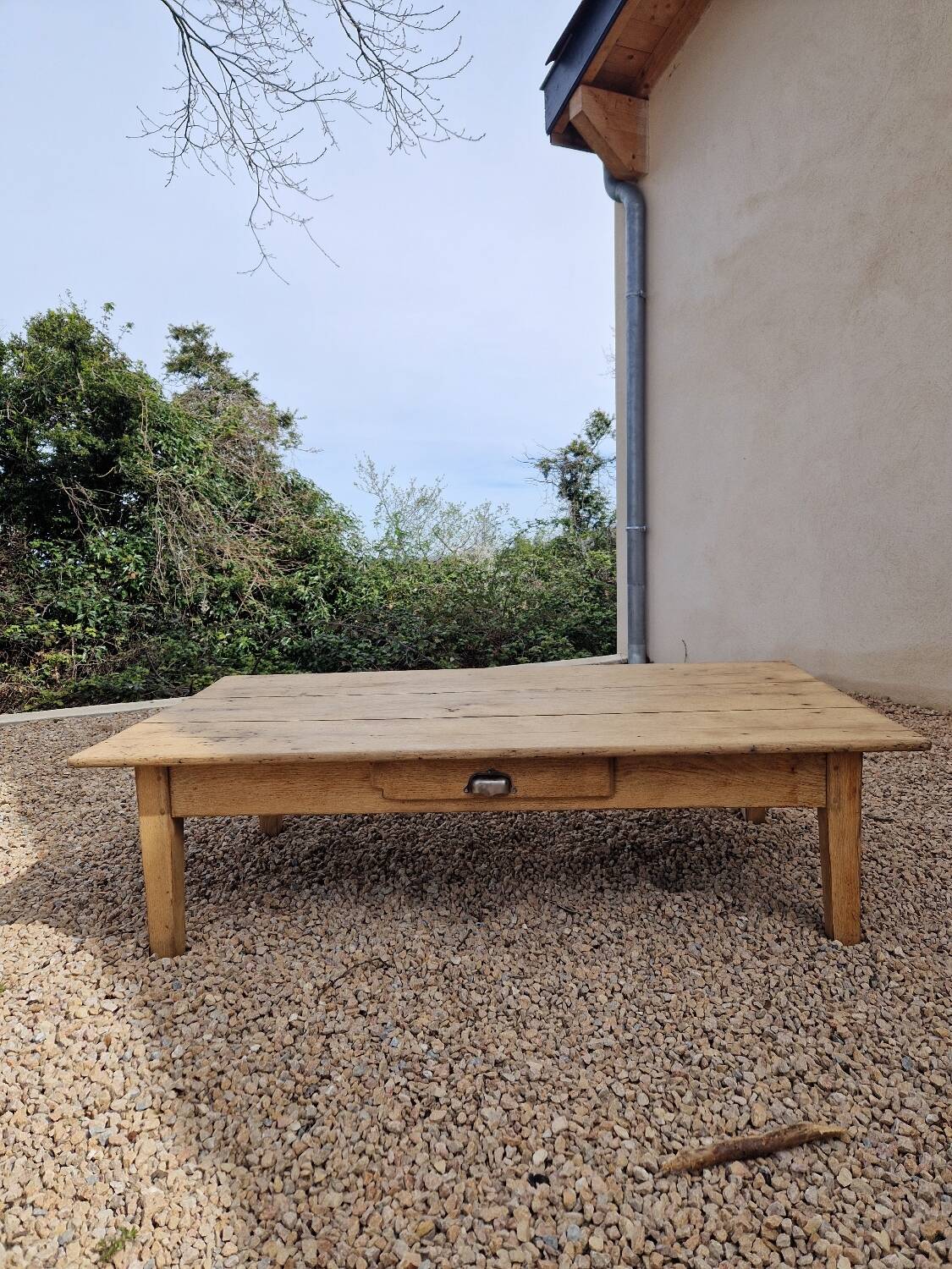 Oak coffee table