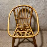 Rattan armchair