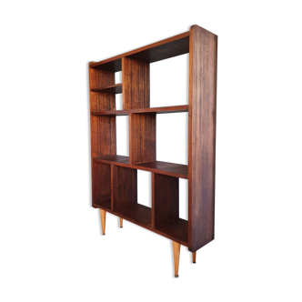 Scandinavian teak library. 1960.