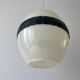 Plexiglass ceiling light in the shape of an egg, 1960s, Italy