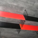 Tomado double-width wall shelf