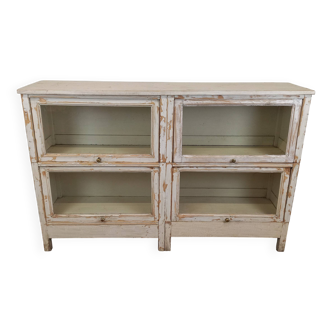 Patinated display cabinet