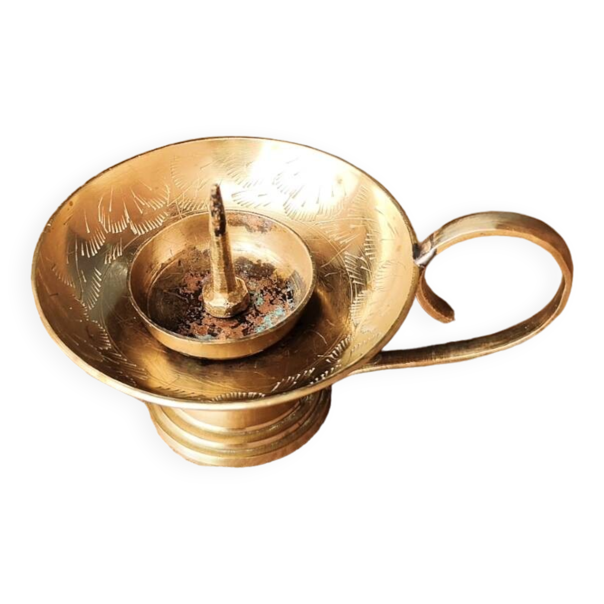 Cellar rat candle holder