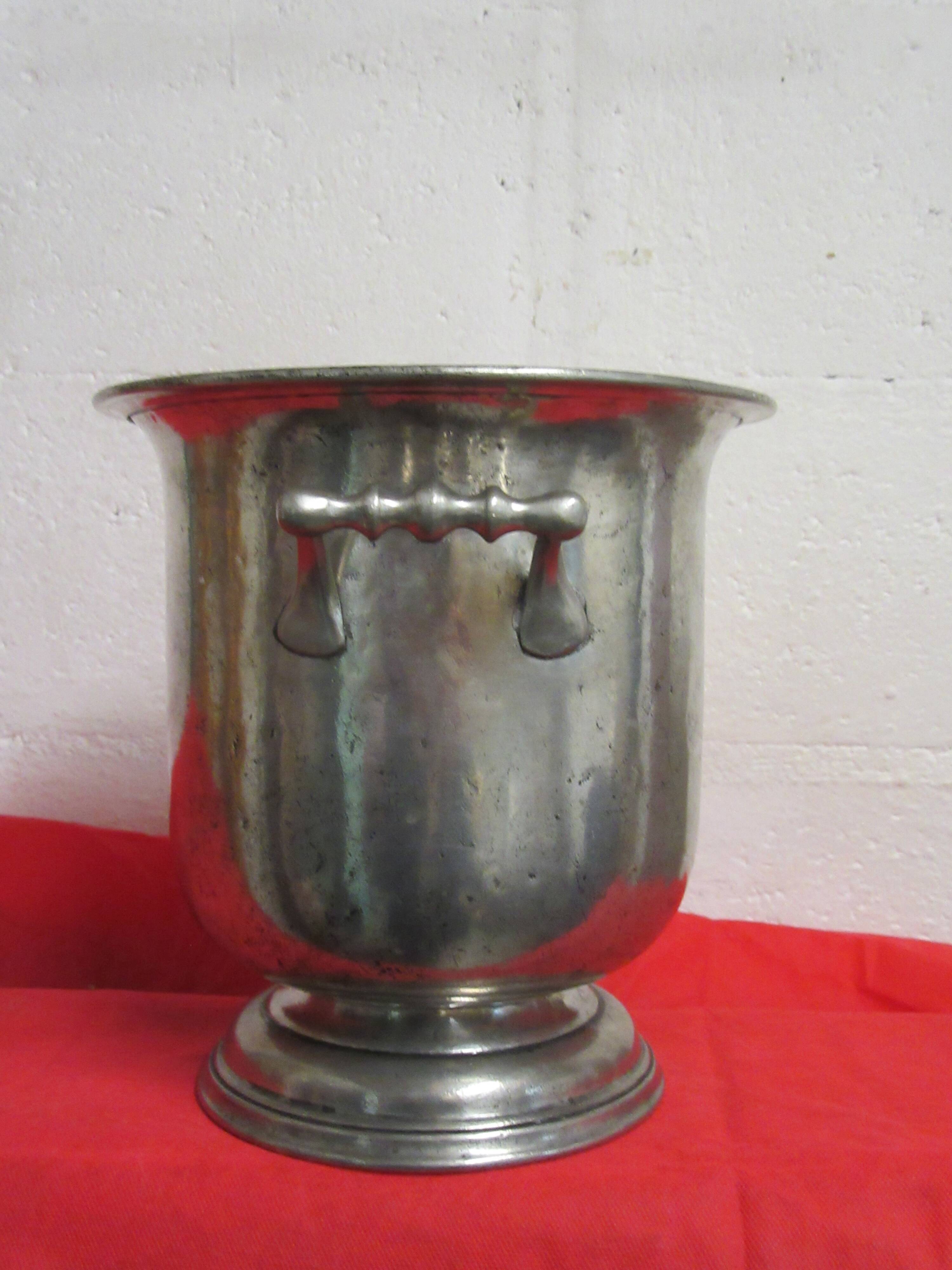 tin champagne bucket