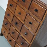 Dutch Oak Apothecary / Barber Cabinet, Early 20th Century