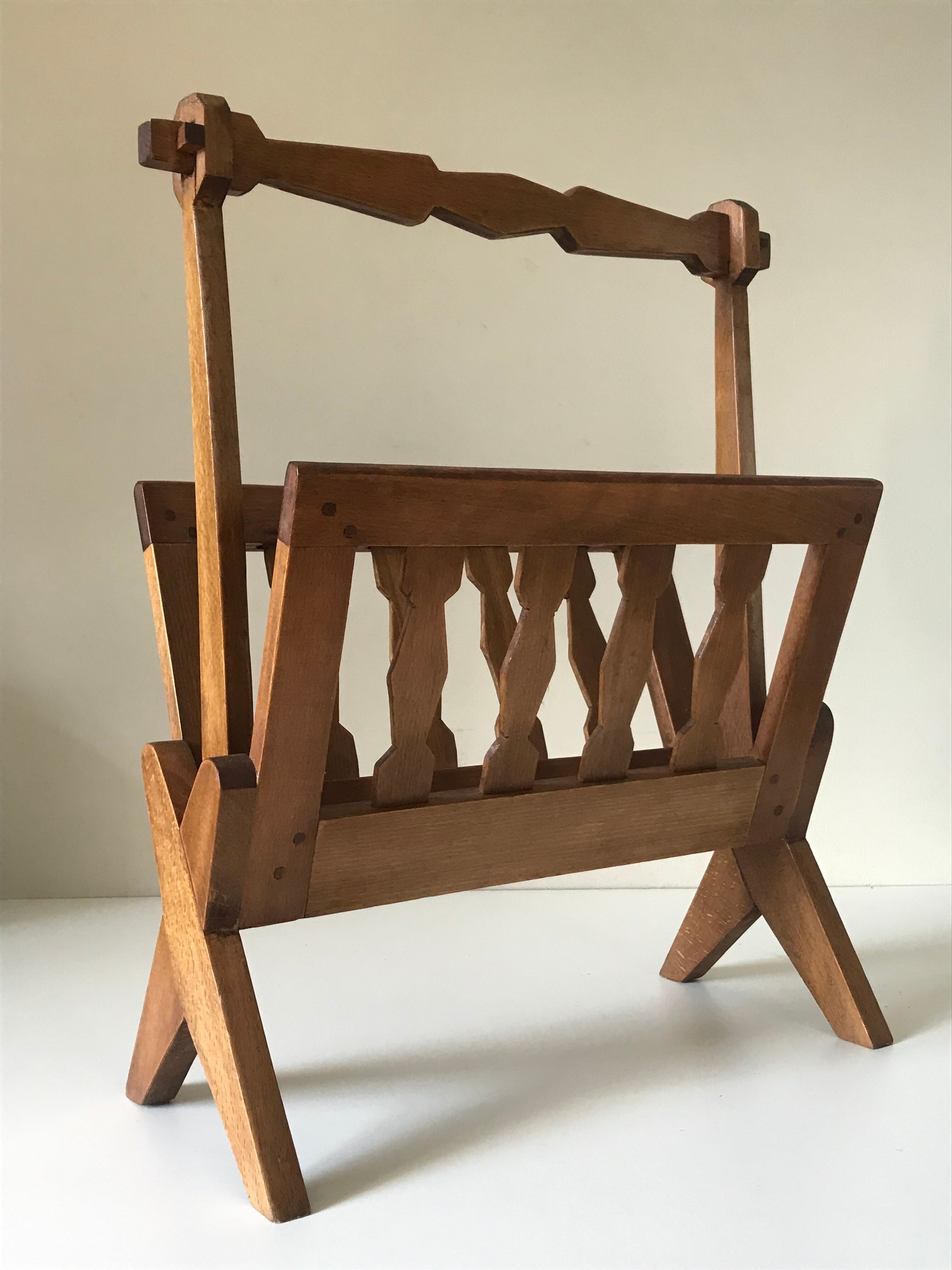 Vintage magazine holder 60 s