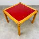 Flötotto coffee table Profilsystem 1970s red