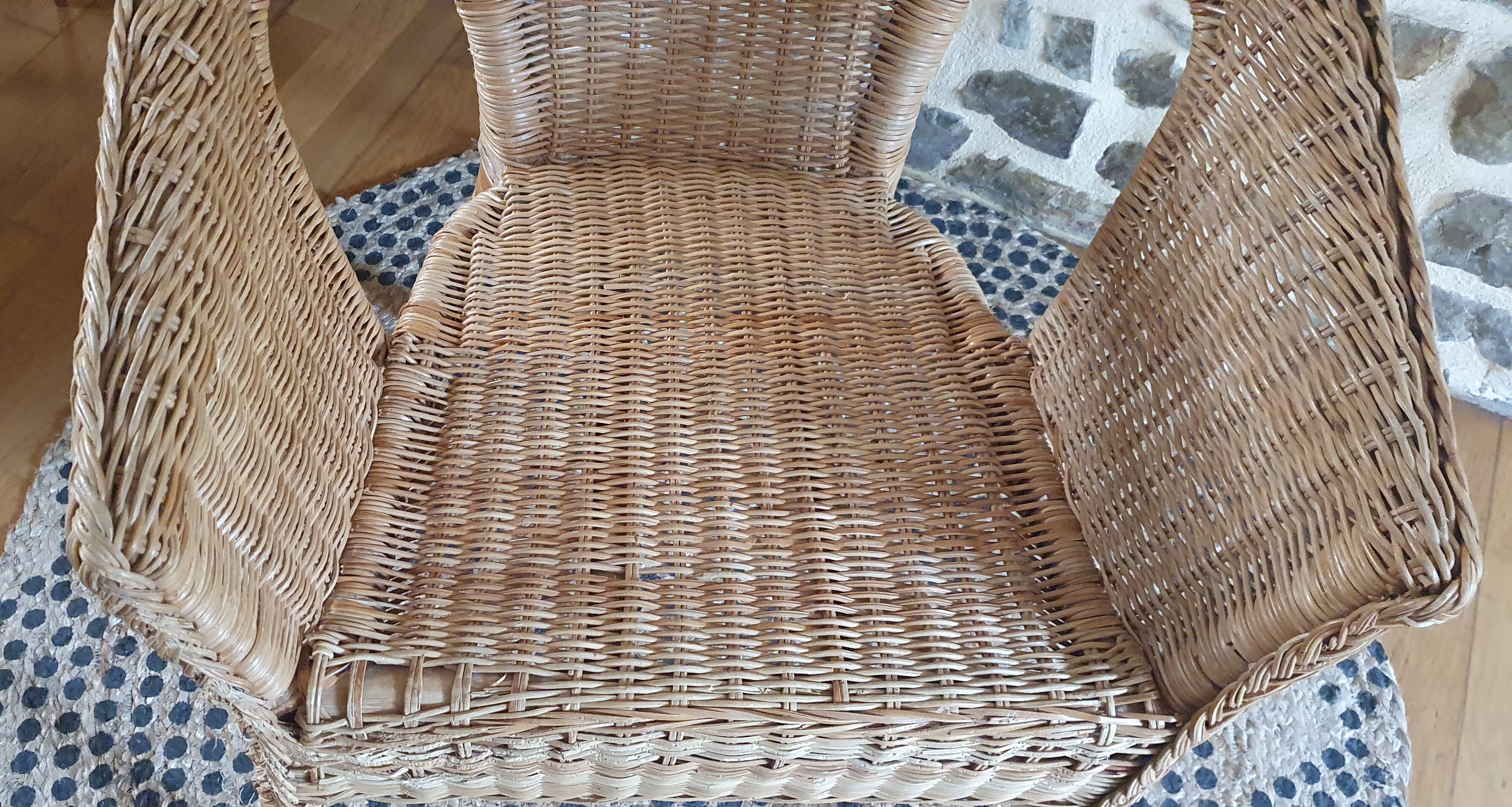 Fauteuil en rotin
