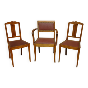 Ensemble assortis 1 fauteuil - bridge