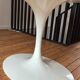 Saarinen Knoll oval marble table + 4 Tulip chairs — certified set