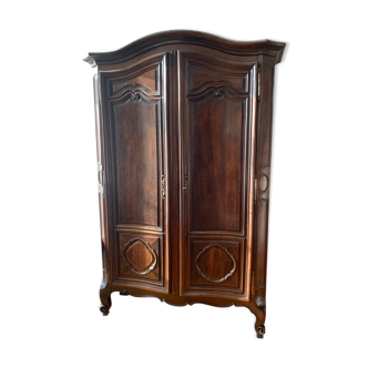 Louis XV cupboard, shapely door