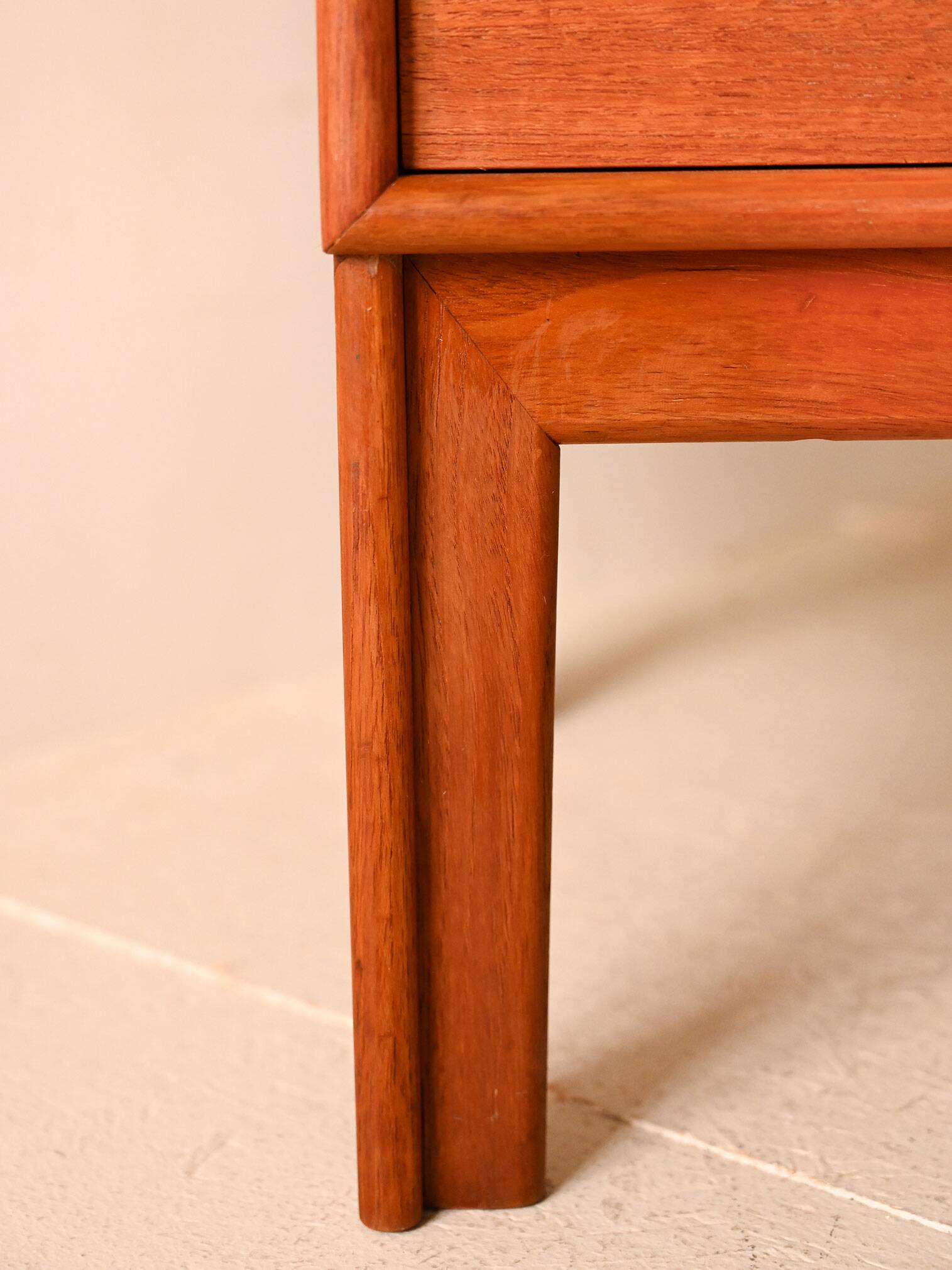 1950s teak chest of drawers