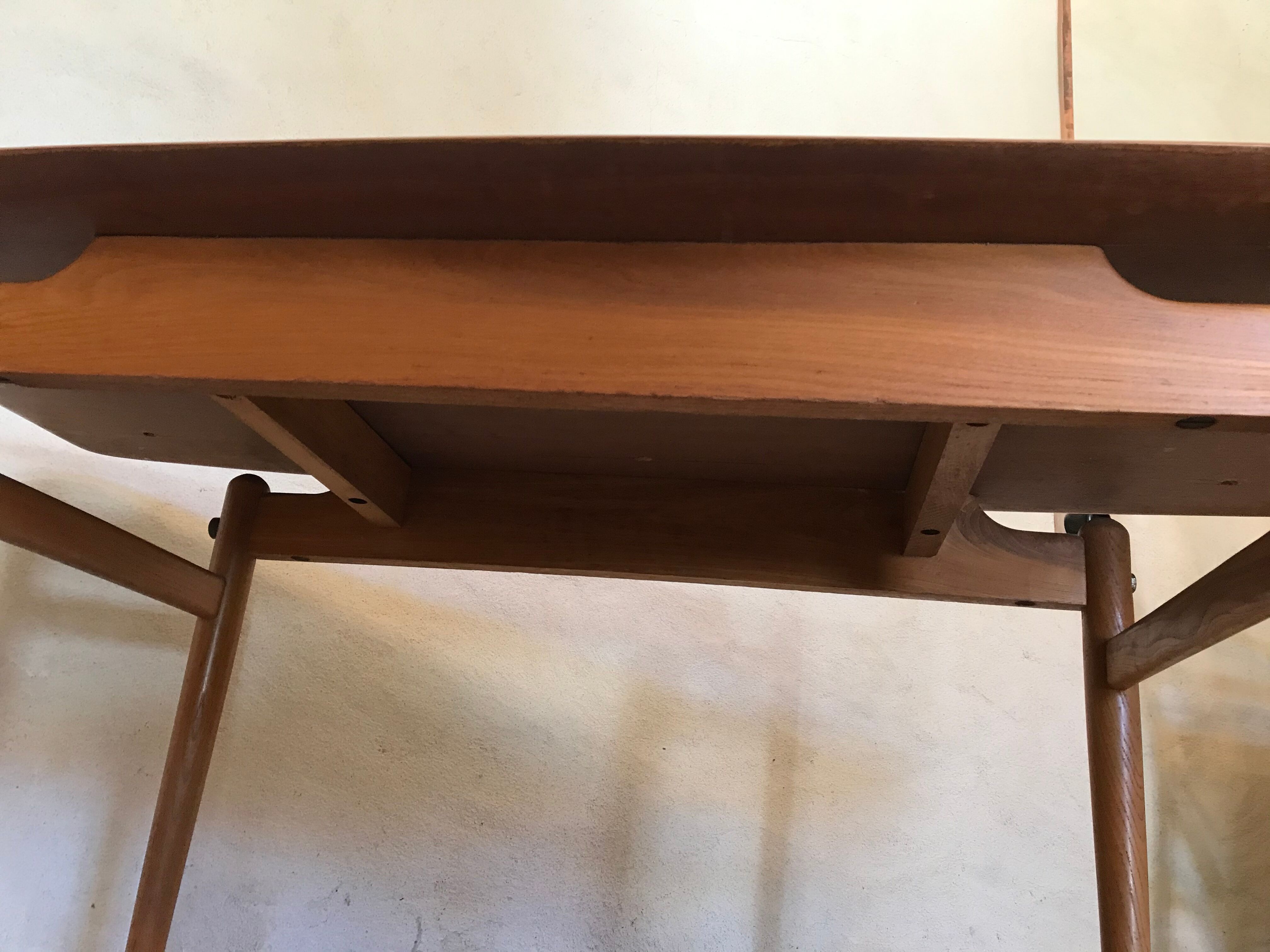 Scandinavian vintage coffee table blond teak