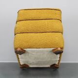 1940s Art Deco Tabouret, Czechoslovakia
