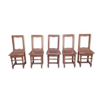 R rustic chairs in massive channel