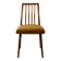 Camel Brown Natural Leather Dining Chair, 1970s