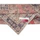 Vintage Handmade Turkish Red Wool Accent Rug with Medallion Design for Home and Office Decor