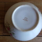 Salad bowl model "Pompadour" Faïencerie de Gien