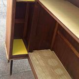 1950s wicker bar, height 108.5 cm