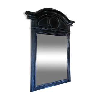 Mirror with rounded pediment, 130 x 95 cm