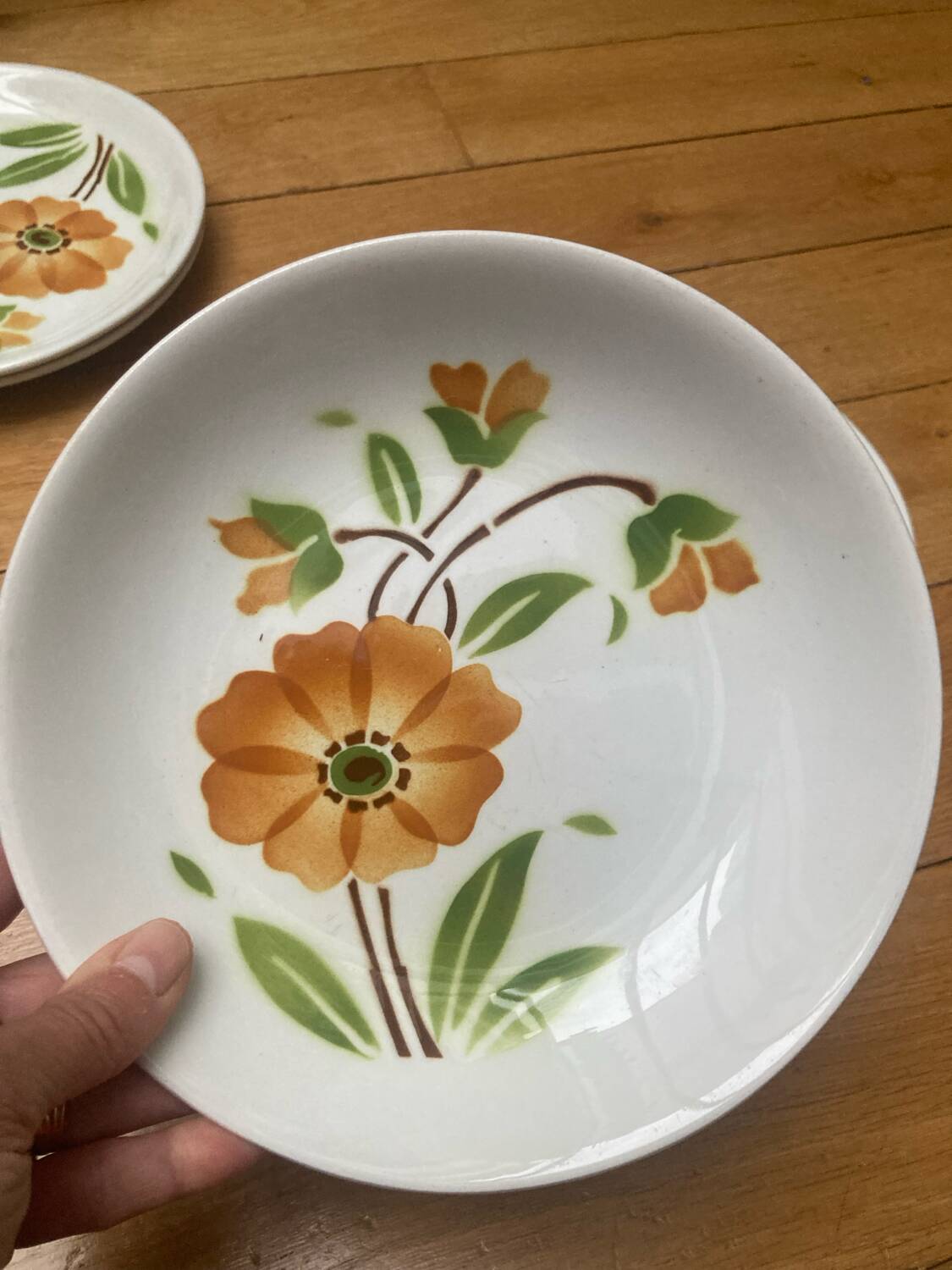 Moulins des Loups soup plates