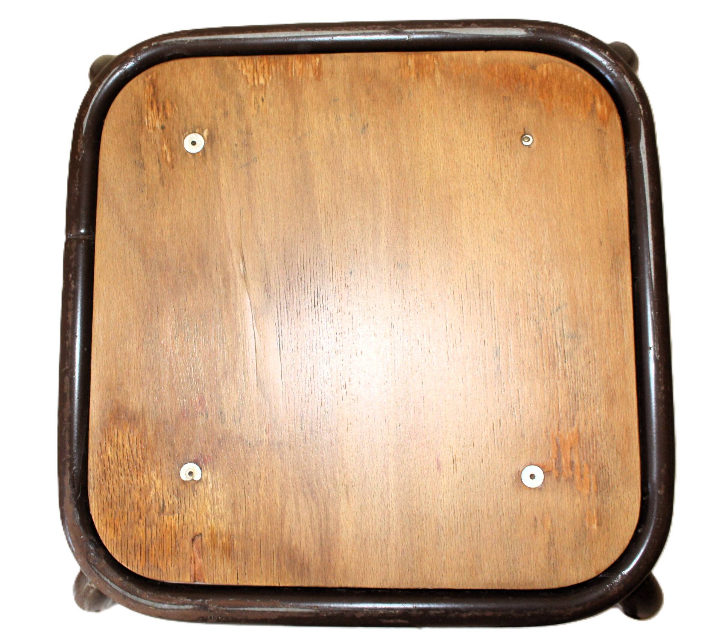 Tabouret  vintage industriel d’école