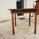 Table ronde extensible année 70